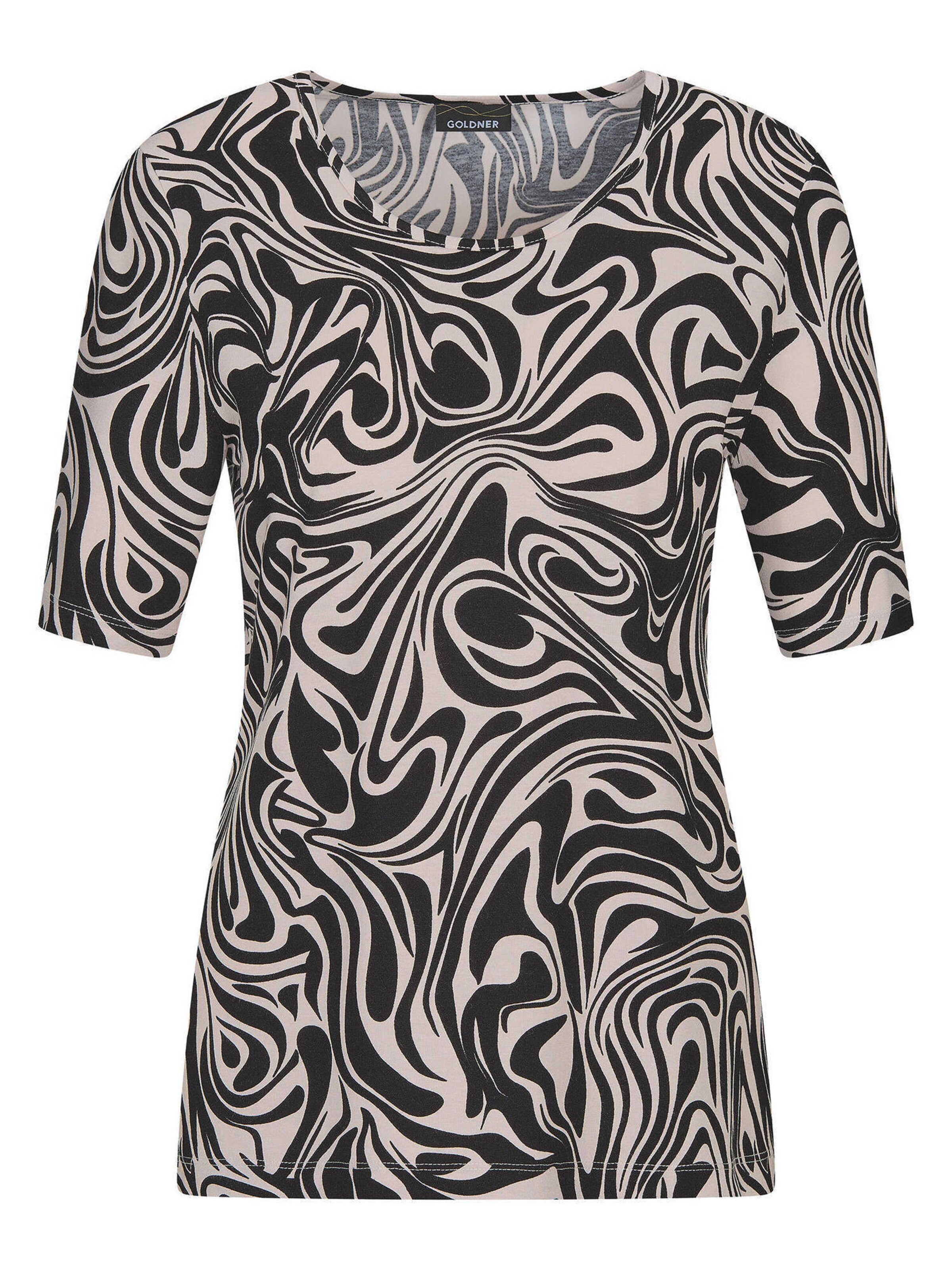 Goldner Shirt in Black: front