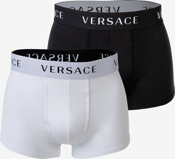 Boxers VERSACE en noir : devant