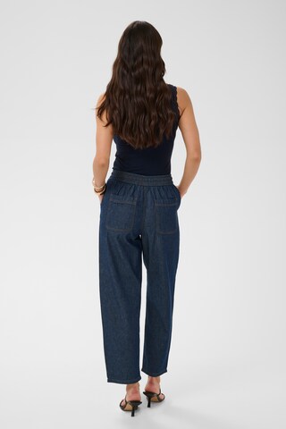 Kaffe Regular Hose 'KAJade' in Blau
