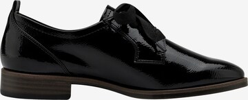 TAMARIS Fűzős cipő - fekete