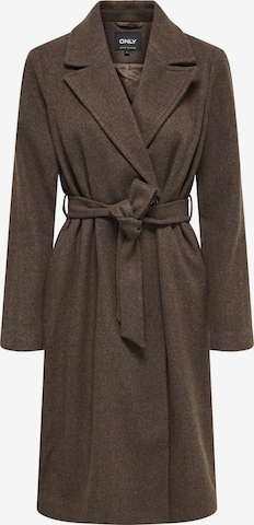 Manteau mi-saison 'ONLAlvilda' ONLY en marron : devant