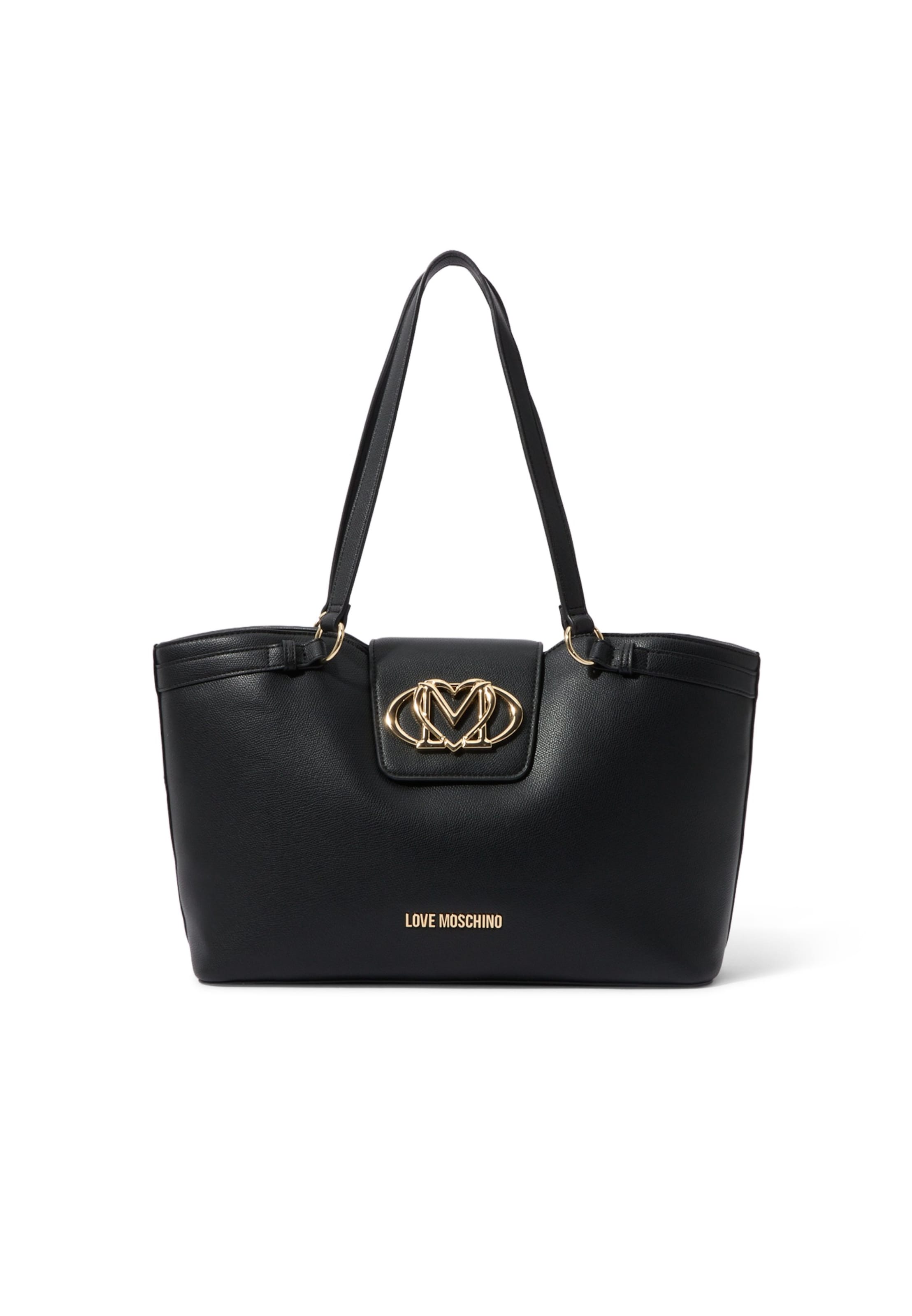 Love Moschino Torba shopper w kolorze czarny: przód