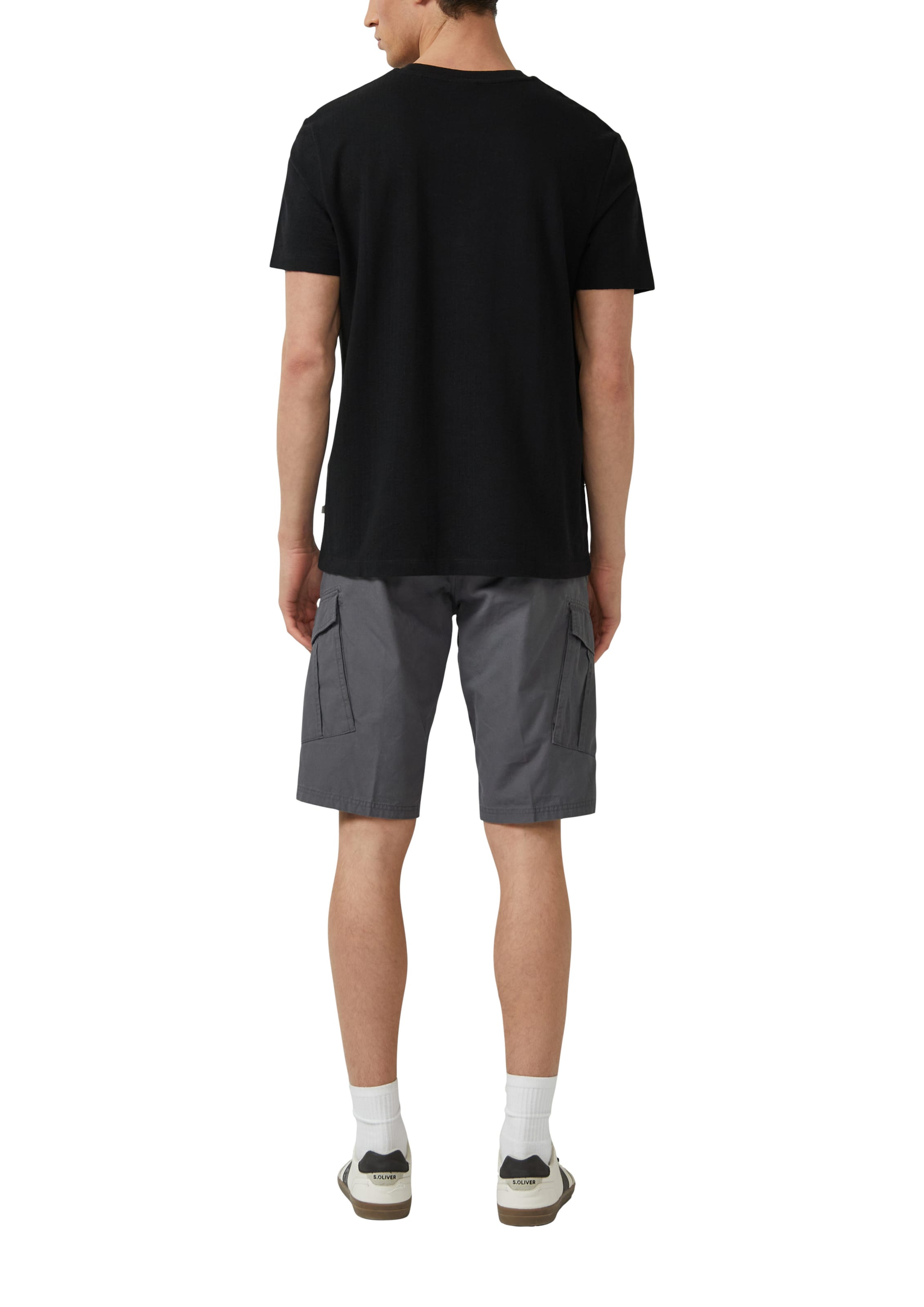 s.Oliver Shirt in Zwart
