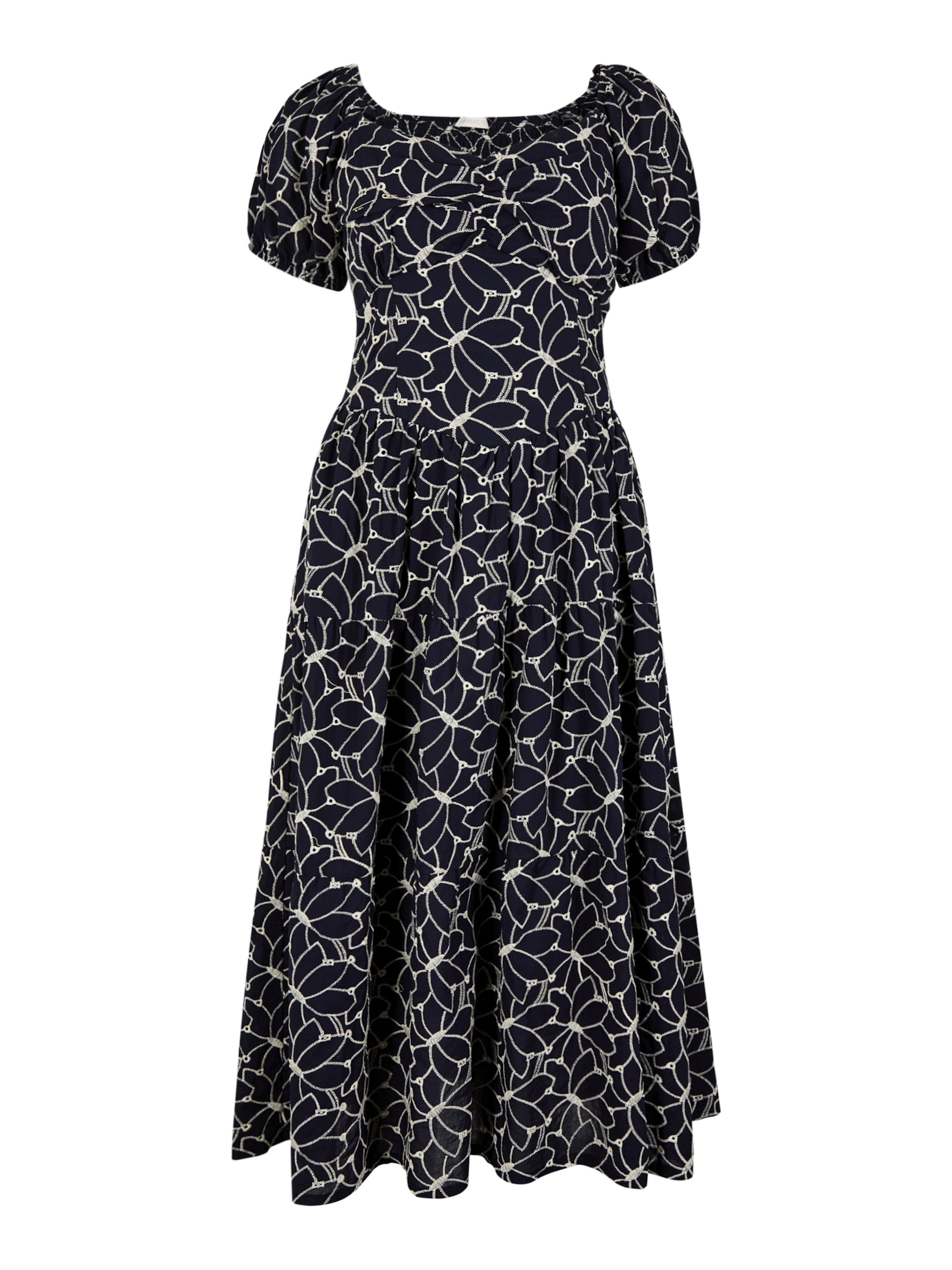 Robe ' ' Apricot en bleu : devant