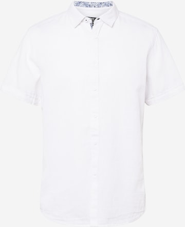 INDICODE JEANS Рубашка 'Massimo' в Белый: спереди