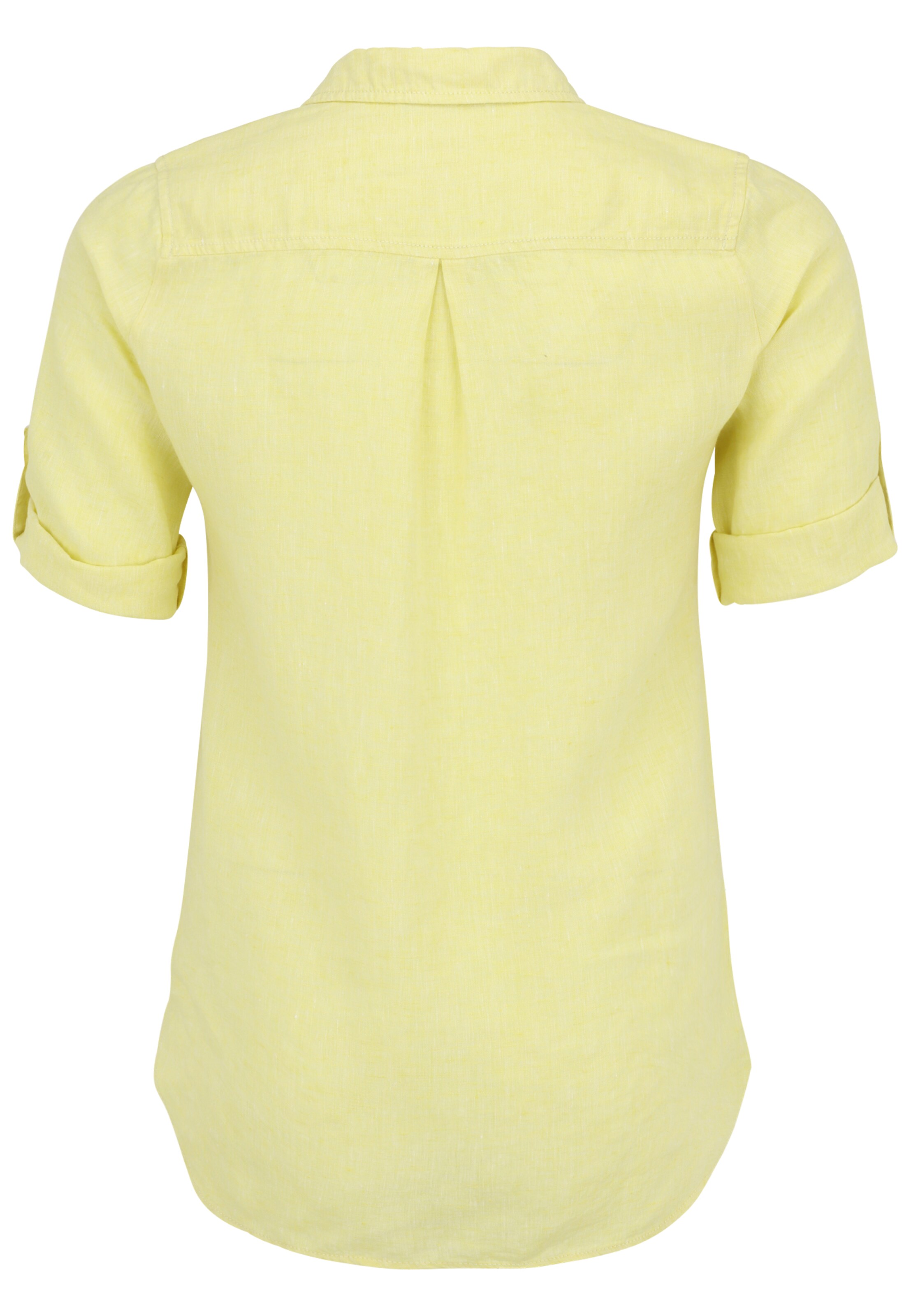 Frauen Große Größen Doris Streich Bluse mit Knopfleiste in Zitrone - SI41033 Frauen Große Größen Doris Streich Bluse mit Knopfleiste in Zitrone - SI41033