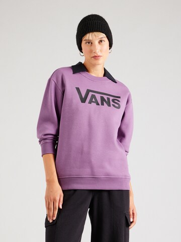 VANS Tréning póló 'CLASSIC' - lila: elől