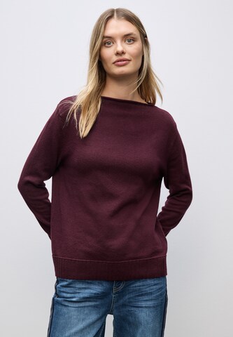 STREET ONE Sweater in Red: front