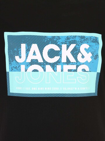 Jack & Jones Plus Tričko 'JCOLOGAN' – černá