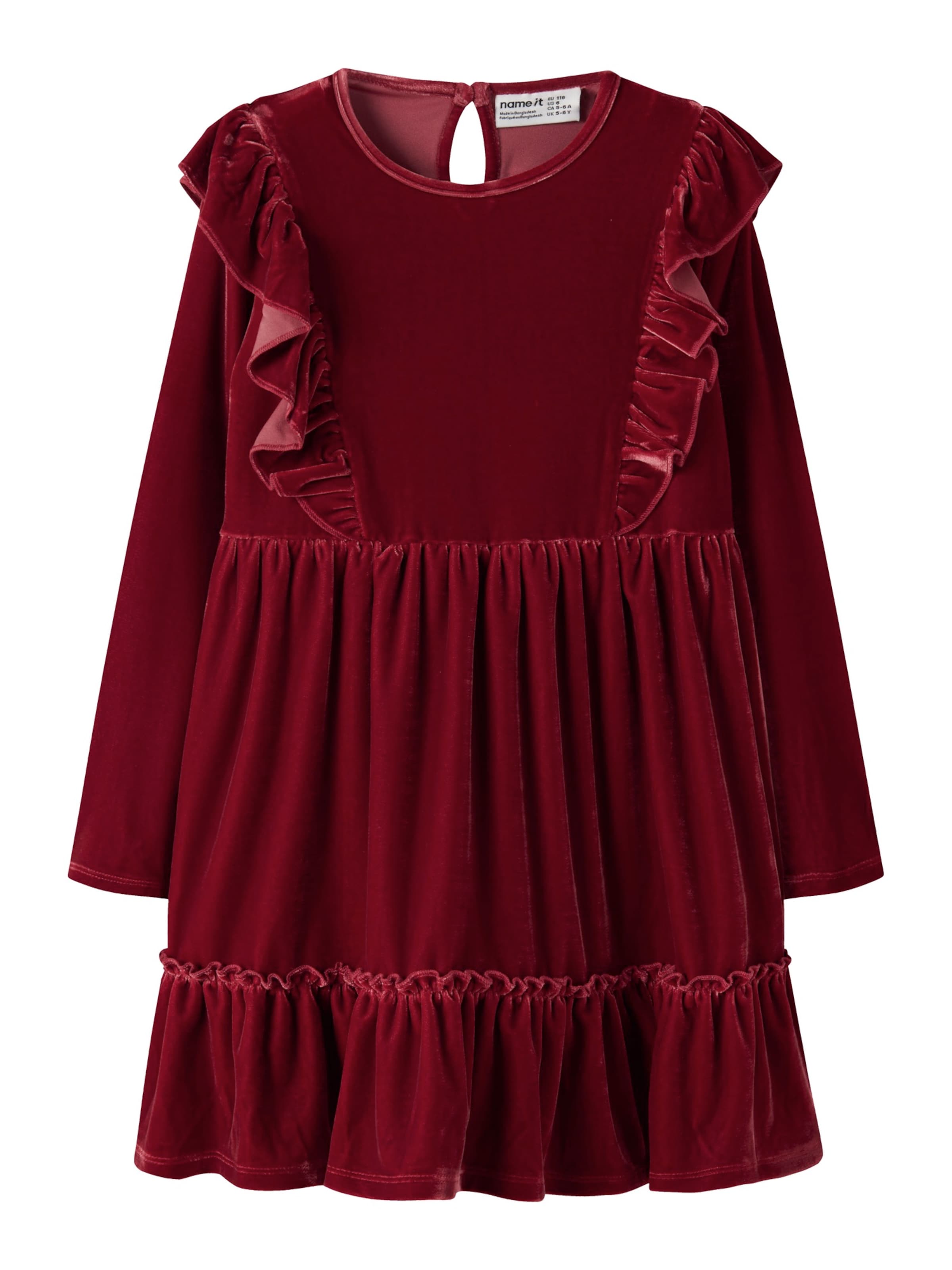 Abito 'NMFRididde' di NAME IT in rosso: frontale