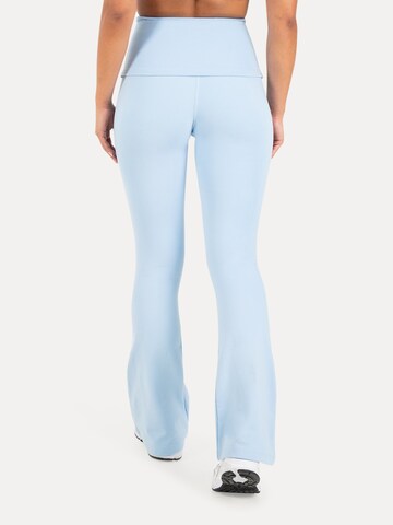 évasé Leggings ' Florea ' Smilodox en bleu