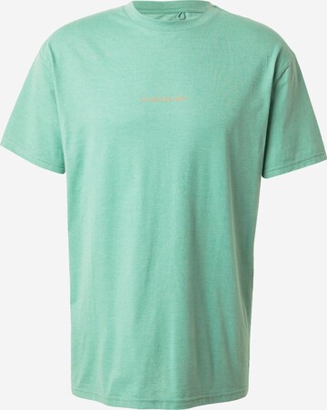 T-Shirt fonctionnel 'PEACE PHASE' QUIKSILVER en vert : devant