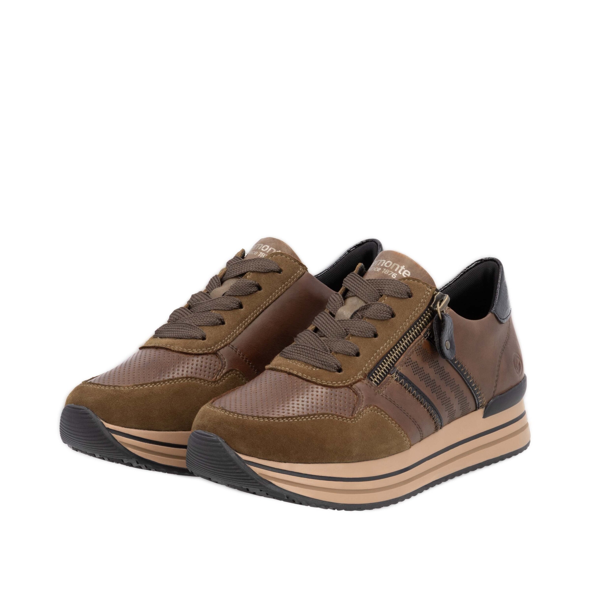 REMONTE Sneaker 'D1318' in Braun