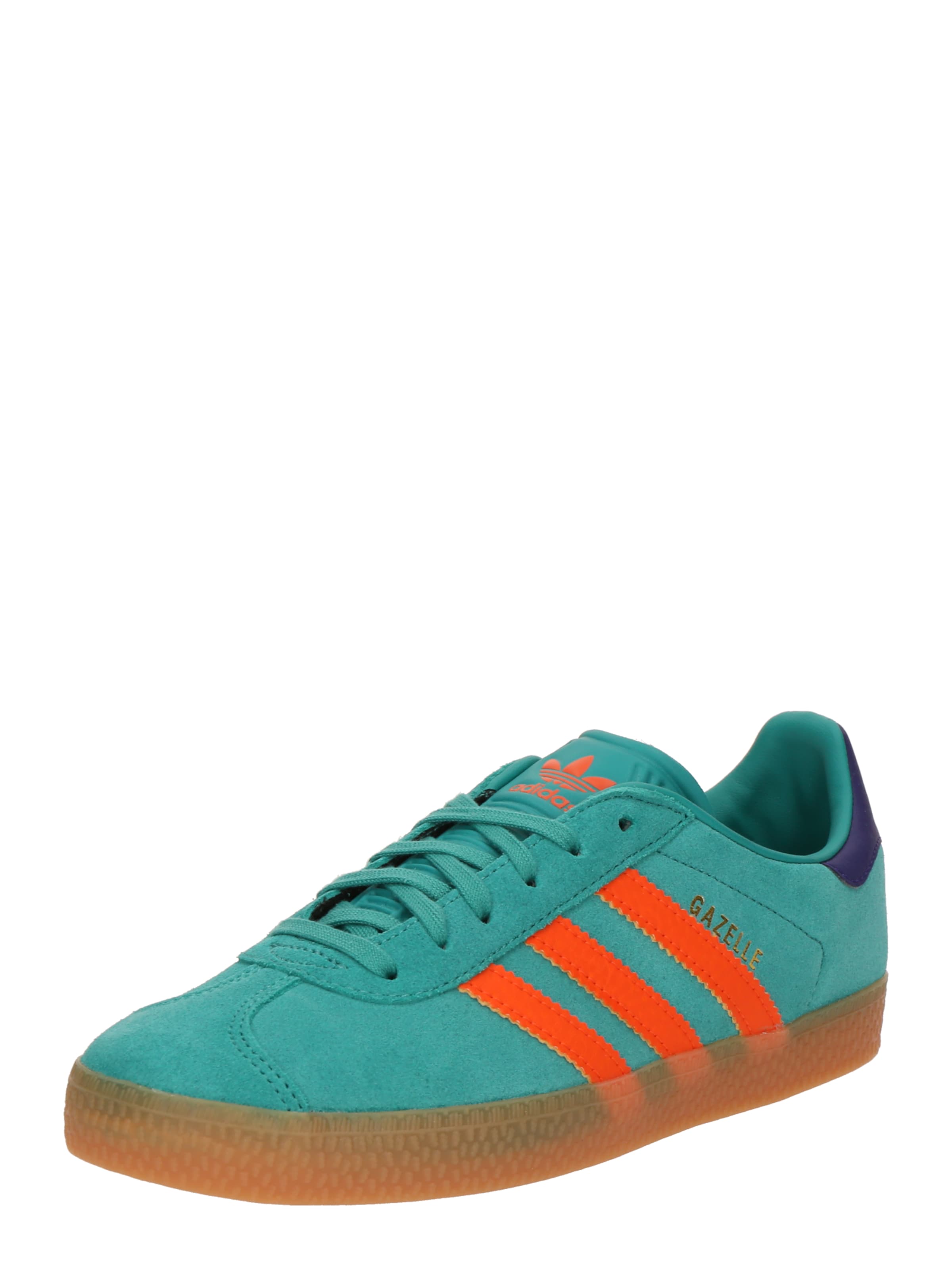 Baskets 'Gazelle' ADIDAS ORIGINALS en vert : devant