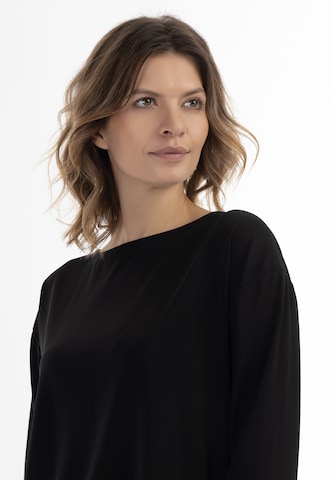 usha BLACK LABEL Bluza | črna barva