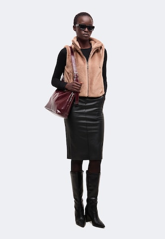 Gilet monari en marron