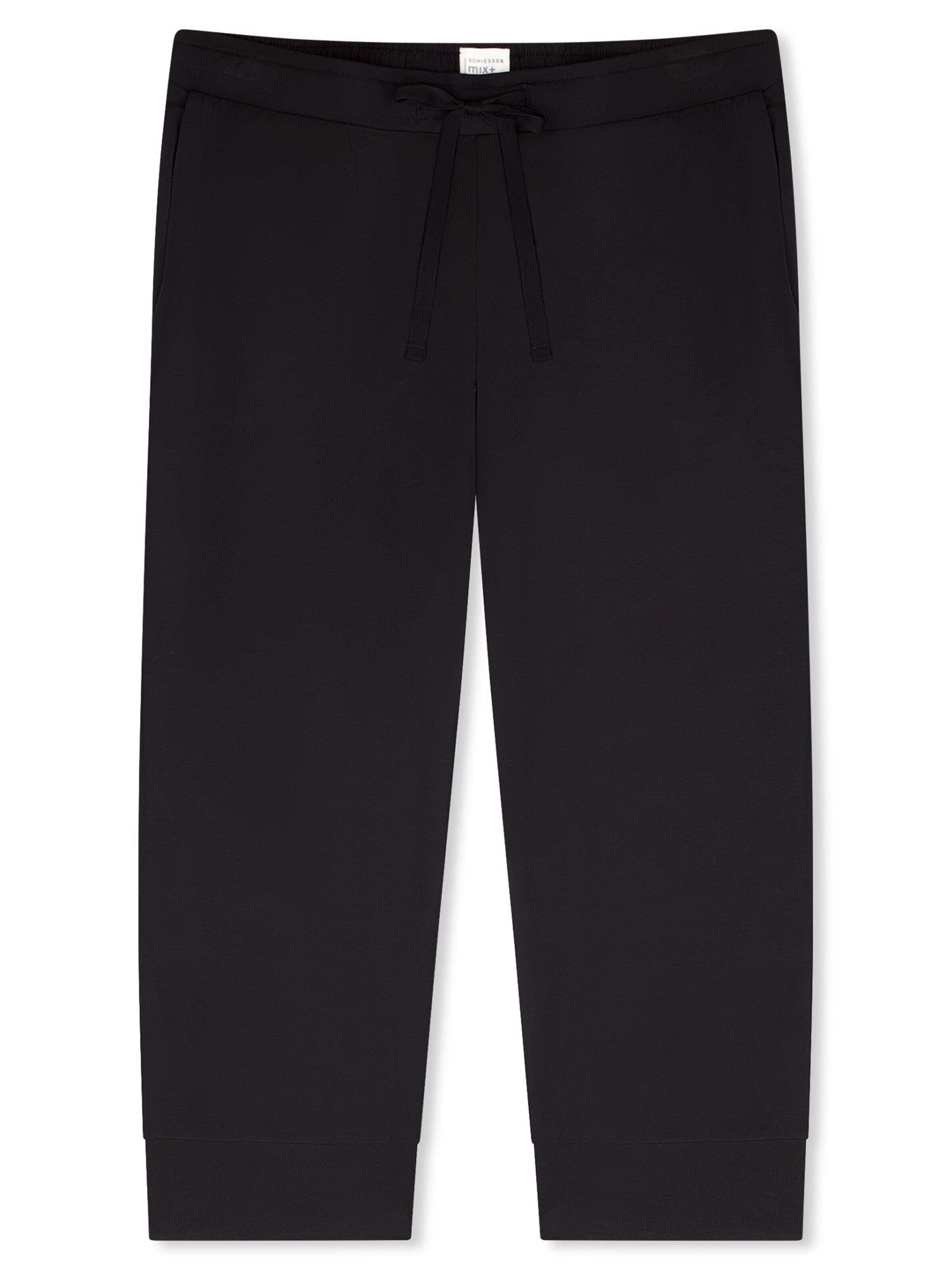 SCHIESSER Pyjamahose 'Mix & Relax'‌‌‌‌ in S in schwarz, Produktansicht