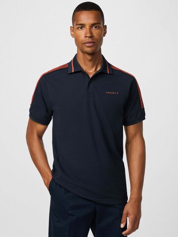 T-Shirt Hackett London en bleu : devant