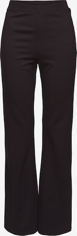 ESPRIT Flared Pants in Black: front