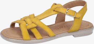 RICOSTA Sandals in Yellow: front