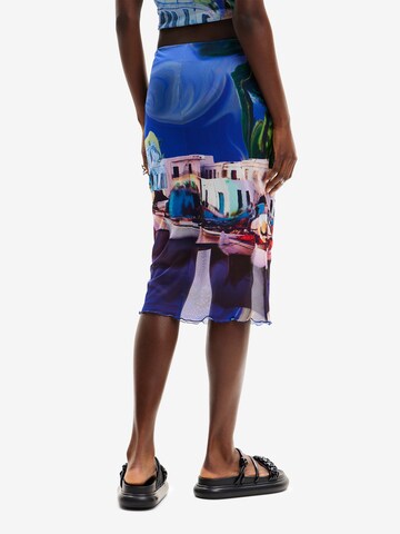 Desigual Rok 'M. Christian Lacroix' in Blauw