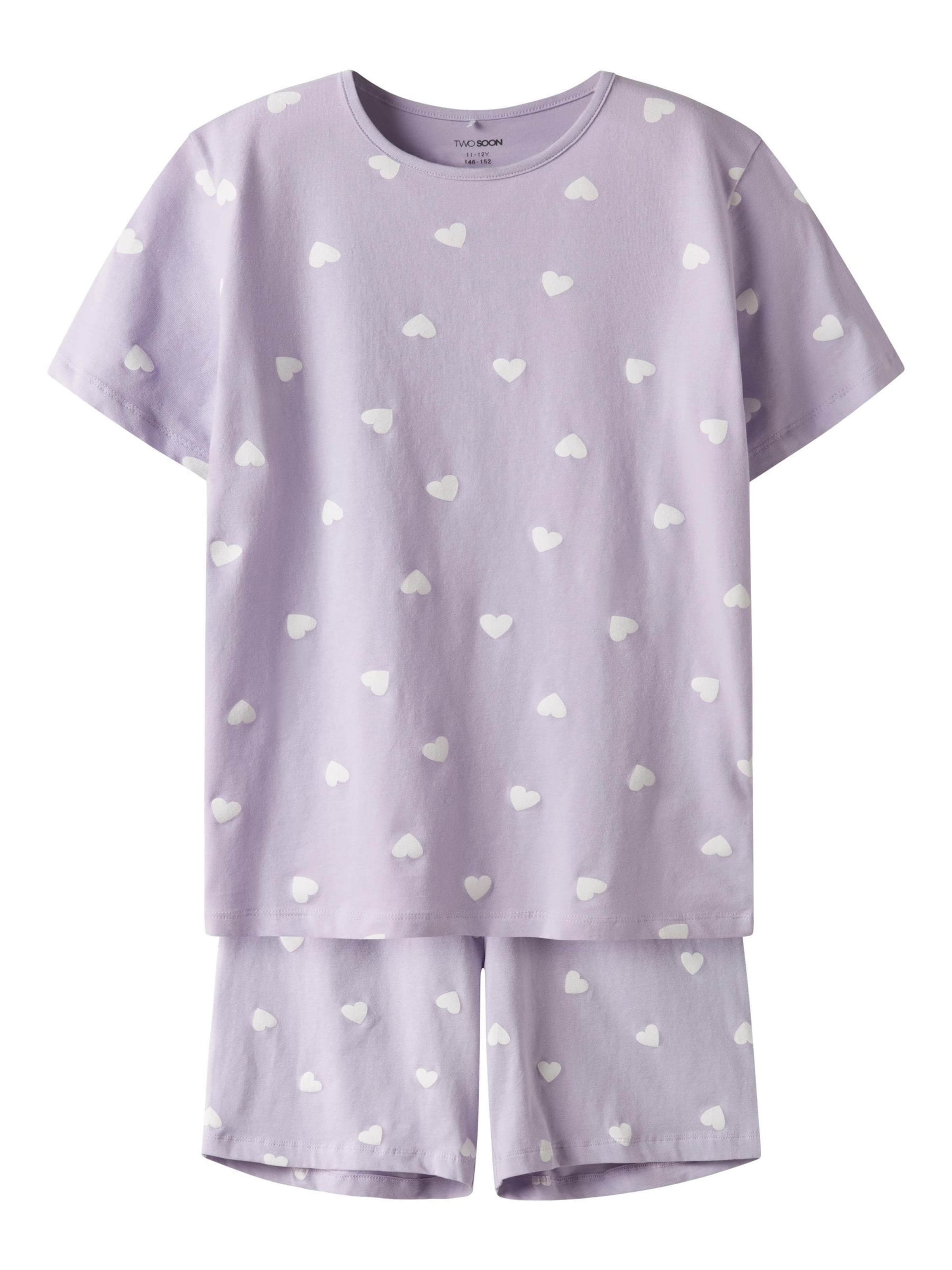 TWO SOON Nattøj i lilla: forside
