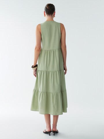 BWLDR Dress 'Polly' in Green: back