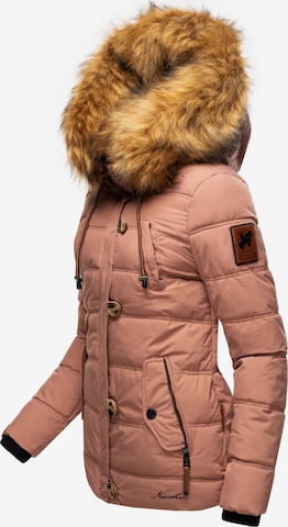 NAVAHOO Winter Jacket 'Zoja' in Brown