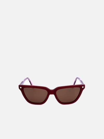 Polaroid Zonnebril 'Polaroid PLD 4157/S/X Burgundy 55/16/145 Women Sunglasses' in 55 in de kleur Rood, Productweergave