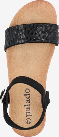 Palado Sandals 'Notan' in Black