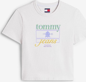 Tricou de la Tommy Jeans pe gri: față