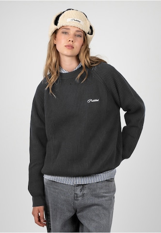 Prohibited Sweater 'Campus' in Grey: front