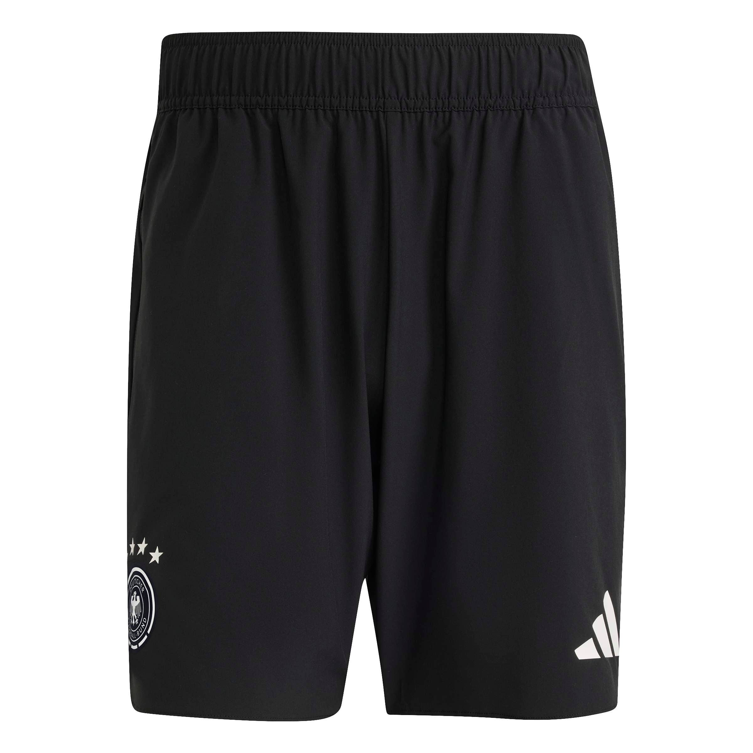 Loosefit Pantalon de sport 'Deutschland Tiro' ADIDAS PERFORMANCE en noir : devant