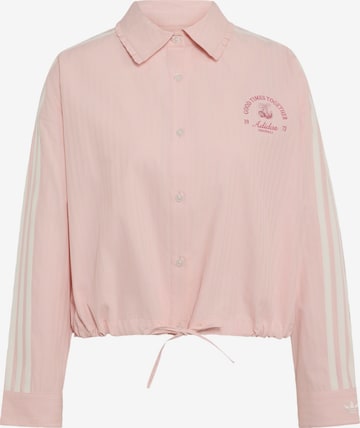 rožinė ADIDAS ORIGINALS Palaidinė 'Club': priekis