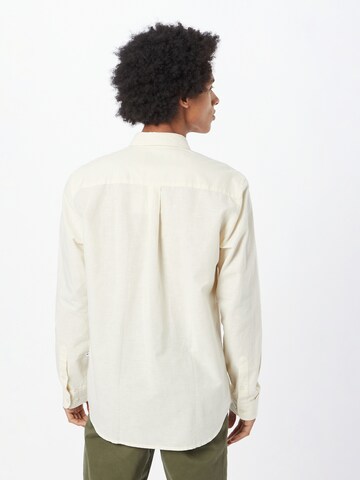 Coupe regular Chemise 'Jack' minimum en blanc