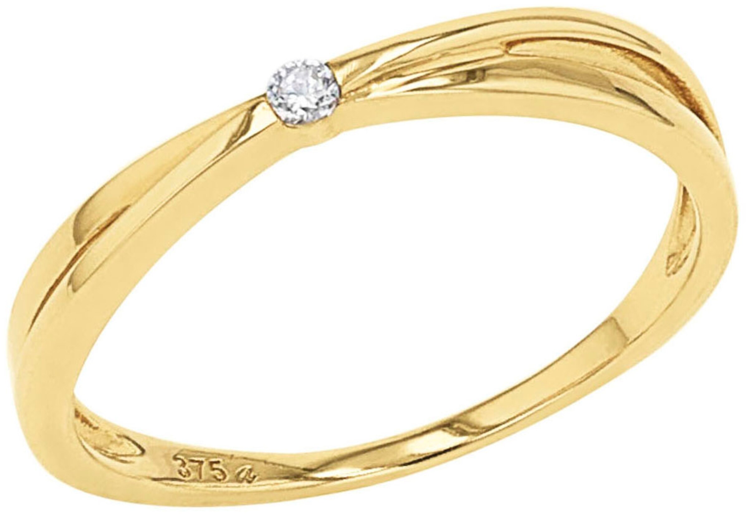 AMOR Ring in Gold: Vorderseite