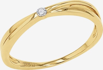 AMOR Ring in Gold: predná strana