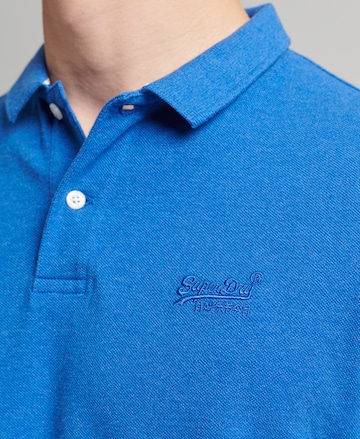T-Shirt 'CLASSIC' Superdry en bleu
