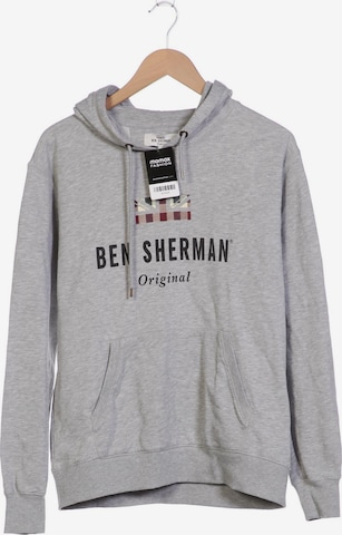 Ben Sherman Sweatshirt & Zip-Up Hoodie in L in Grey: front