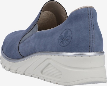 Rieker - Sapato Slip-on em azul