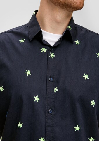 Coupe regular Chemise s.Oliver en bleu