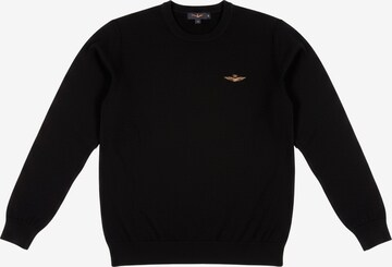 Aeronautica Militare Pullover in Schwarz: Vorderseite