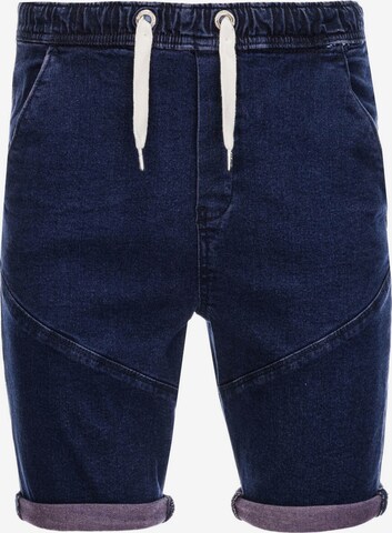 Ombre Shorts in Blau: predná strana