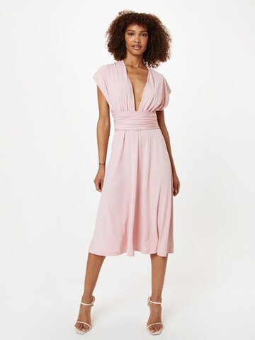 Robe de cocktail Coast en rose : devant