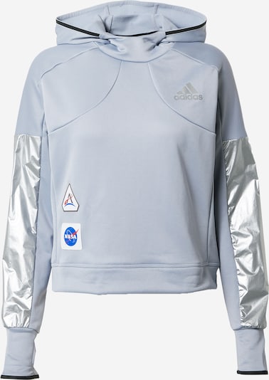 ADIDAS PERFORMANCE Sportiska tipa džemperis pelēks / oranžs / melns / Sudrabs, Preces skats