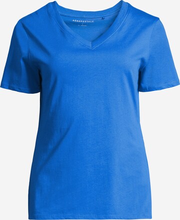 AÉROPOSTALE Shirt 'RAYSPAN' in Blue: front