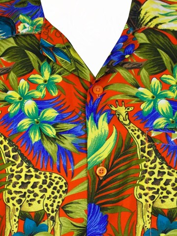 T-Shirt 'Jungle' King Kameha en orange