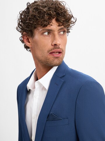 Finshley & Harding Slim fit Colbert 'Oakland' in Blauw