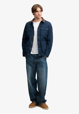 Superdry & Co Tussenjas 'Preppy Burford' in Blauw