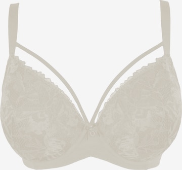 Invisible Soutien-gorge 'Vienna' SugarShape en blanc : devant